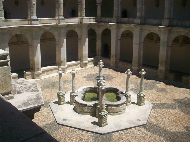 Monastery fountain for meditation