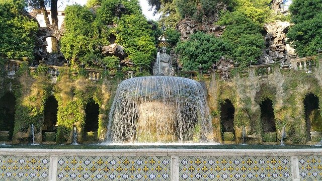 Tivoli garden fountain